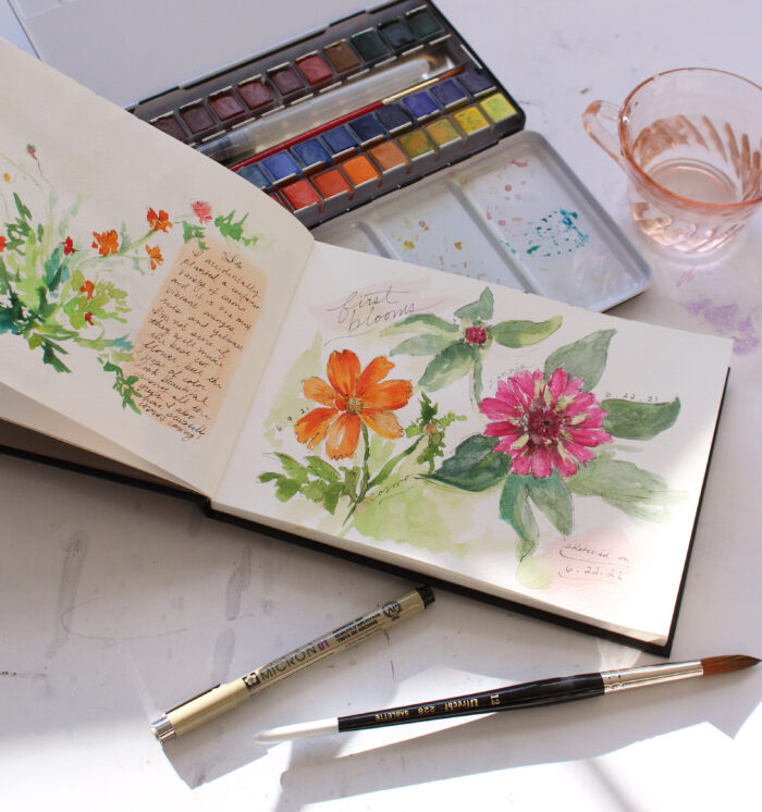 Valerie McKeehan's Garden Sketchbook & Journal + Resources