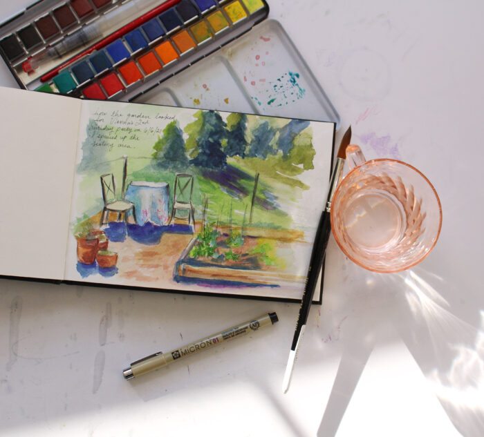 Valerie McKeehan's Garden Sketchbook & Journal + Resources