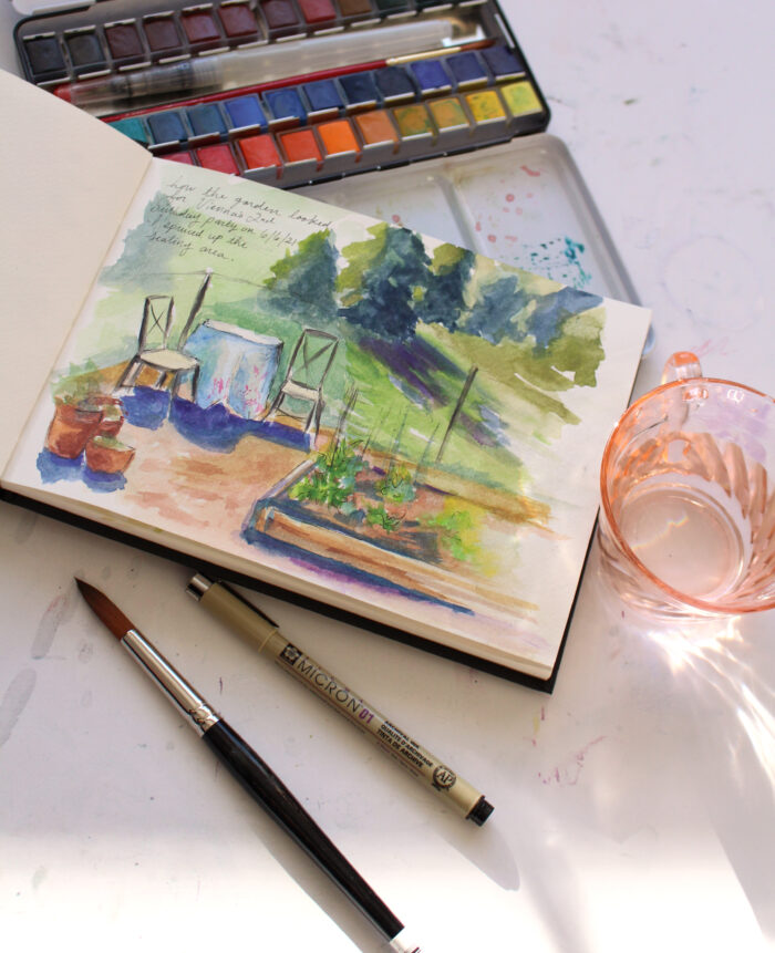 Valerie McKeehan's Garden Sketchbook & Journal + Resources