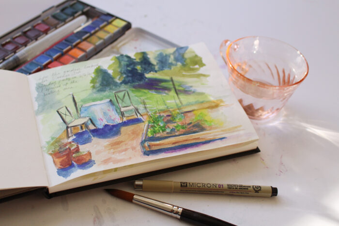 Valerie McKeehan's Garden Sketchbook & Journal + Resources