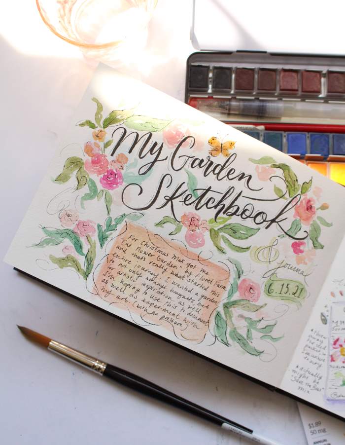 Valerie McKeehan's Garden Sketchbook & Journal + Resources