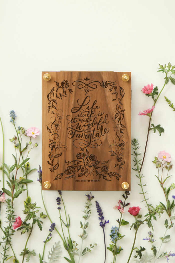 Lily & Val handmade flower press collaboration