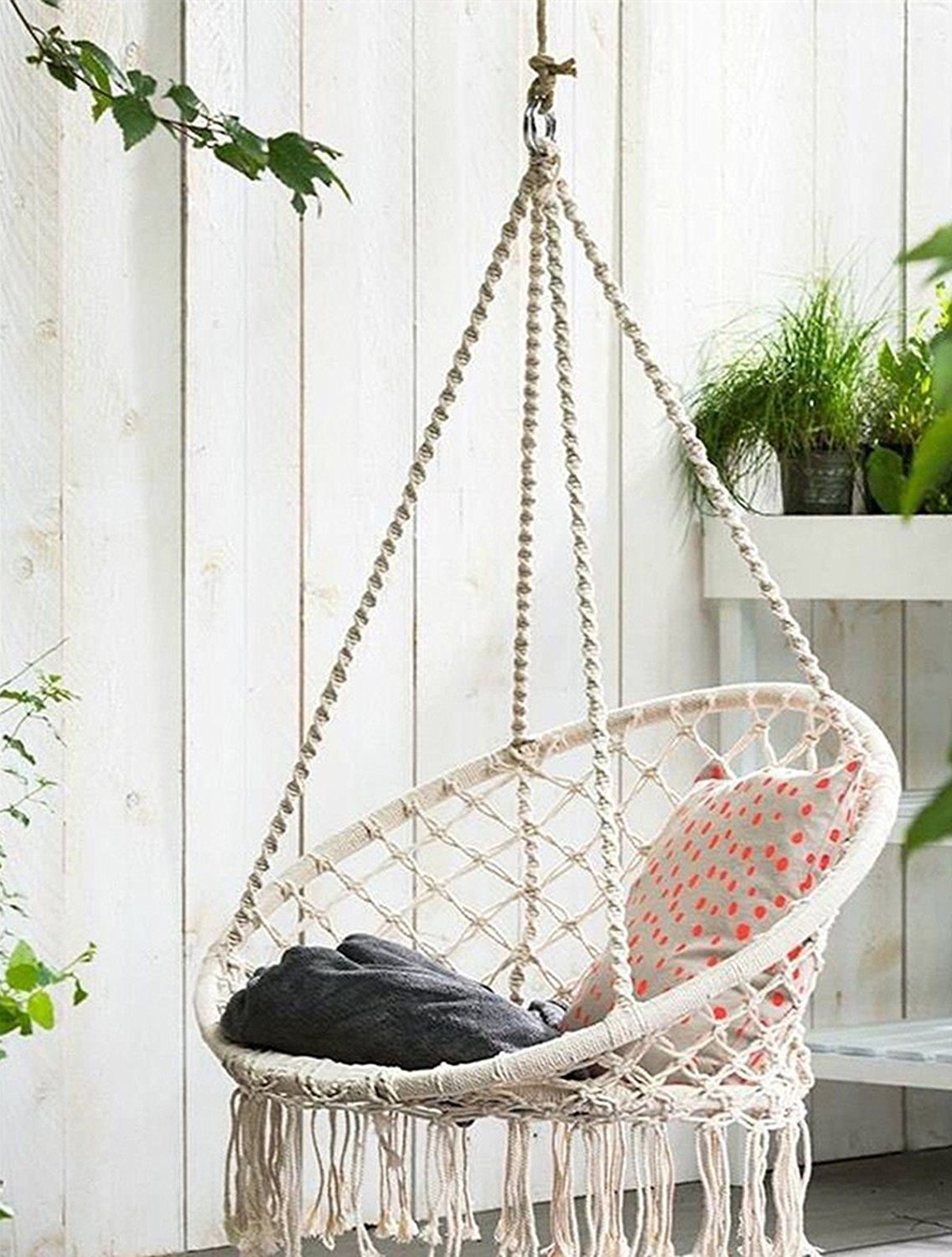 super comfy and stylish patio swing